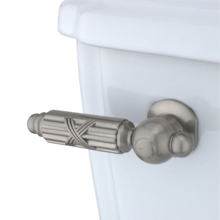 Kingston Brass Georgian Toilet Tank Lever, Brushed Nickel KTGL8